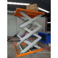 CE 300kg 500kg  Mini cargo hydraulic industrial used warehouse stationary scissor lift